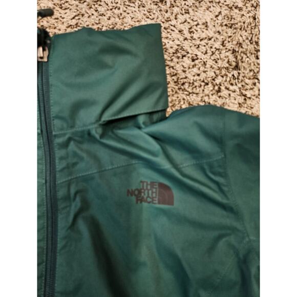 The North Face Women’s Resolve 2 Weatherproof Hooded Jacket SZ M Green - Picture 5 of 10